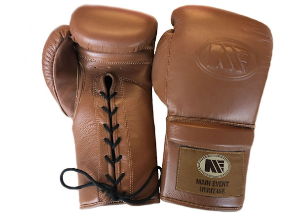 Main Event HTG 1000 Heritage Pro Training Boxing Gloves Lace Up